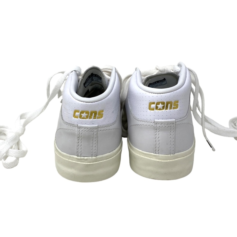 Converse CONS Louie Lopez Pro Mid Top White Women Leather Size Sneakers 171984C - Picture 4 of 9